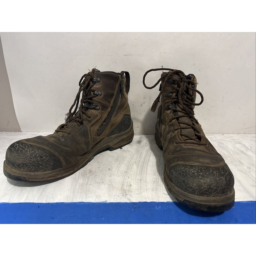 Red Wing Irish Setter Kasota Mens Steel Toe Work Boots Brown Size 11.5